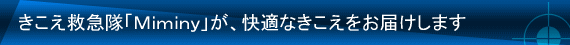 使わなくなる補聴器は、お売りできません!